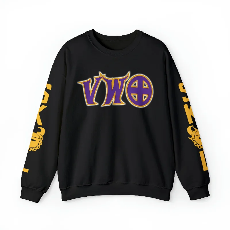 Unisex Heavy Blend™ Crewneck - V-W-O + The Original (Sleeves)