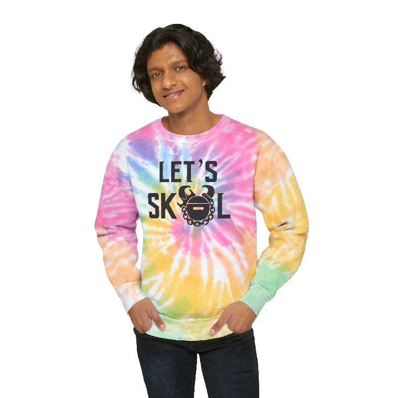 Tie-Dye Crewneck - Let's go!