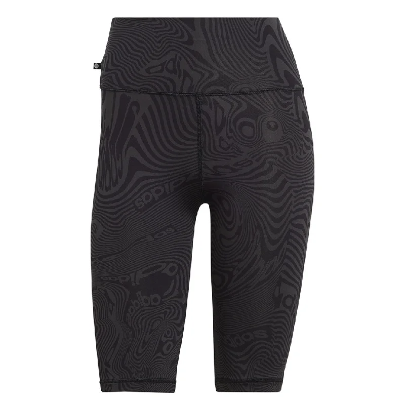 adidas - Women's Marble Print Bike Shorts (IC2266)