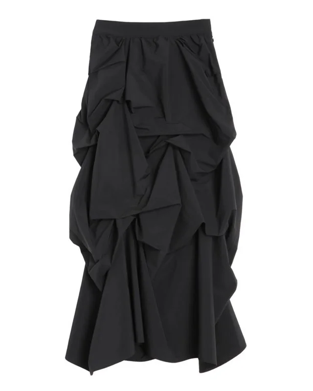 TUCK DRAPE TAFFETA SK