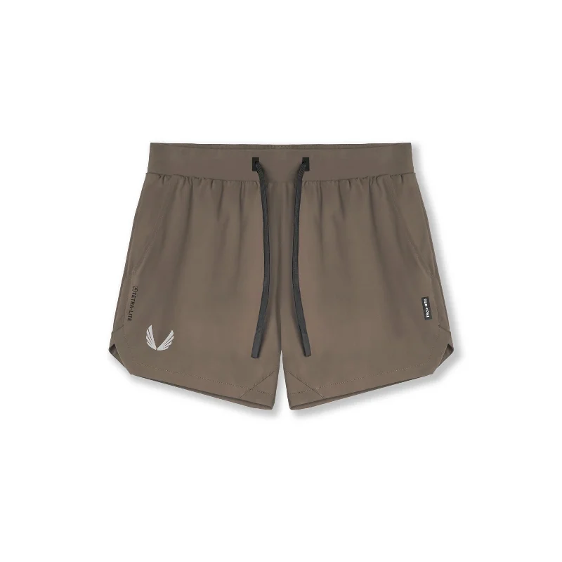 0751. Tetra-Lite® 5" Linerless Short - Deep Taupe "Wings"