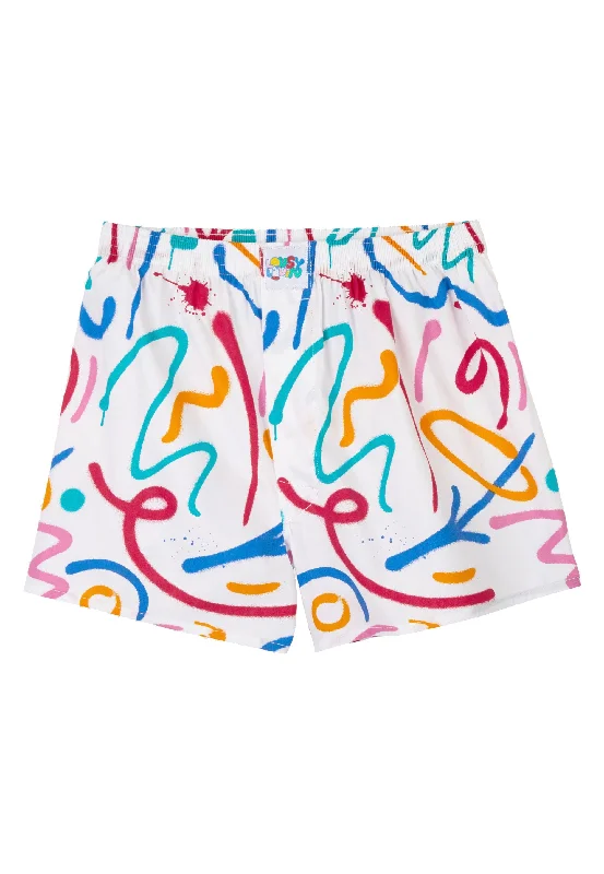 Lousy Livin - Lines White - Boxershorts