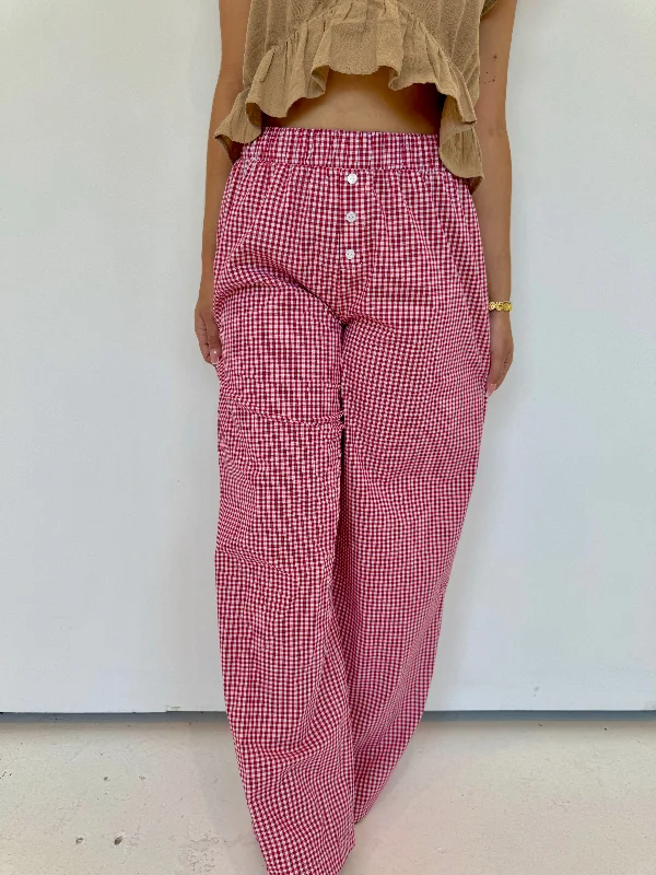 Annie gingham pants