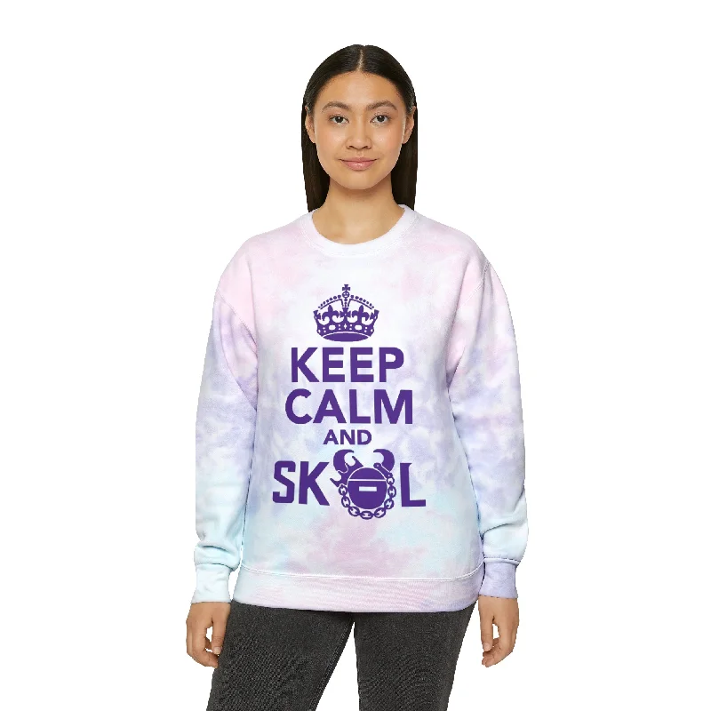 Tie-Dye Crewneck - Keep Calm