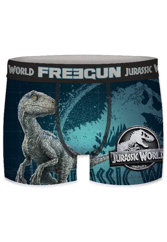 Jurassic World - Velociraptor Blue Freegun - Boxershorts