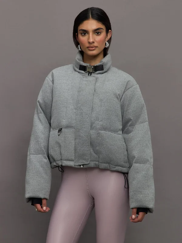 Hallie Mae Puffer - Grey Marl