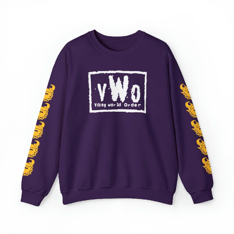 Unisex Heavy Blend™ Crewneck - VWO (Framed) + Game Day Helmet (Sleeves)