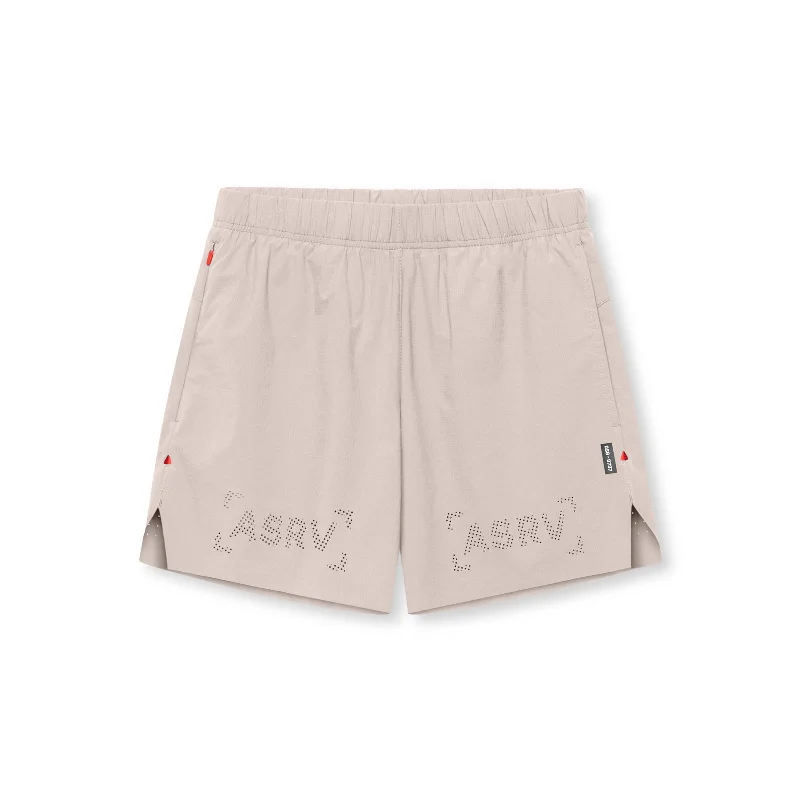 0737. Ripstop 6" Perforated Short - Chai