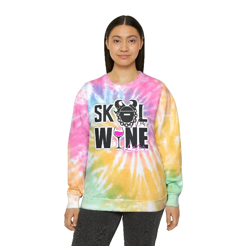 Tie-Dye Crewneck - WINE later