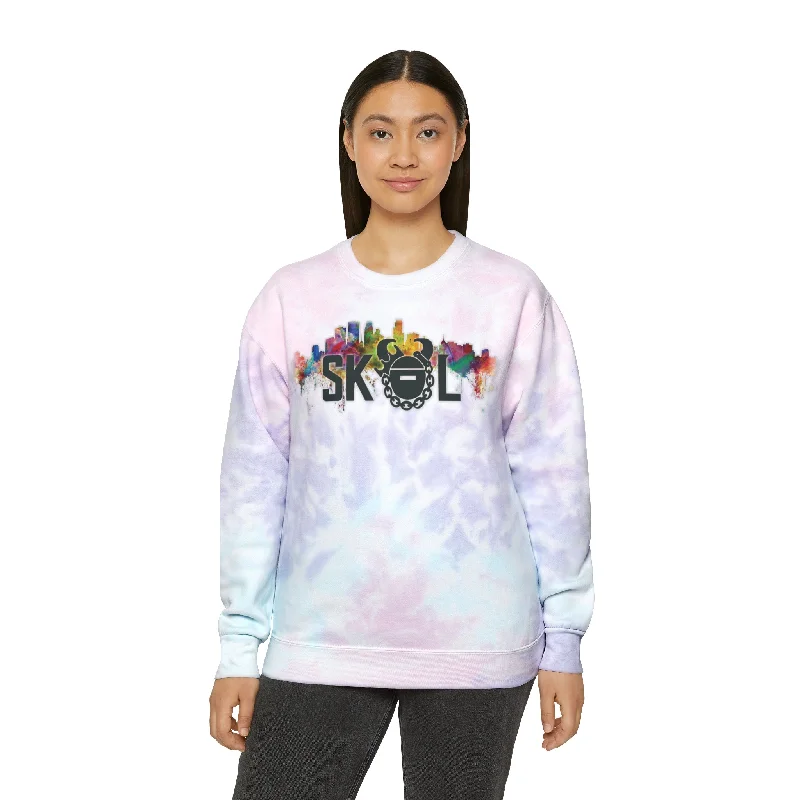 Tie-Dye Crewneck - Skyline