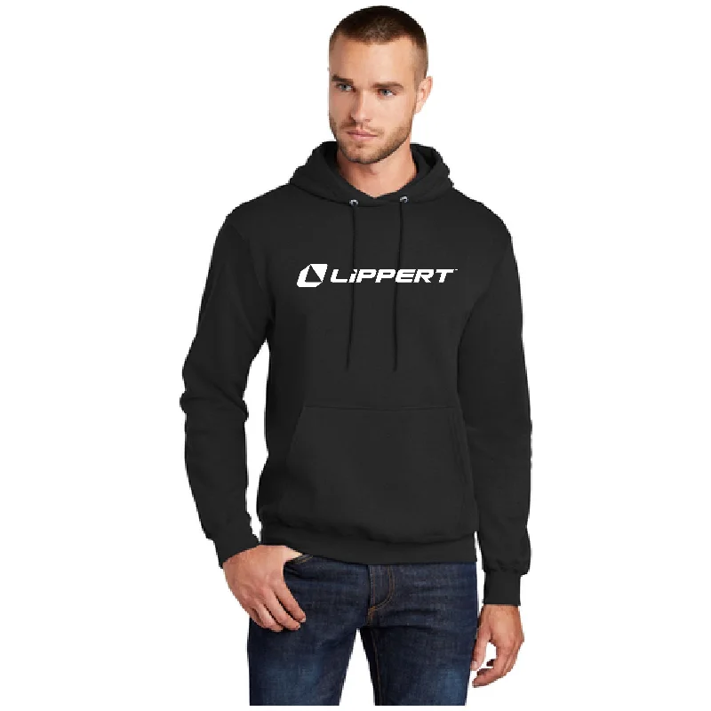 Hoodie - Black with 1 color logo