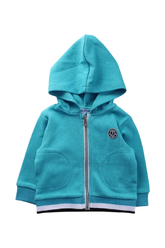 Jacadi Hooded Zippered Sweatshirt 6-12M