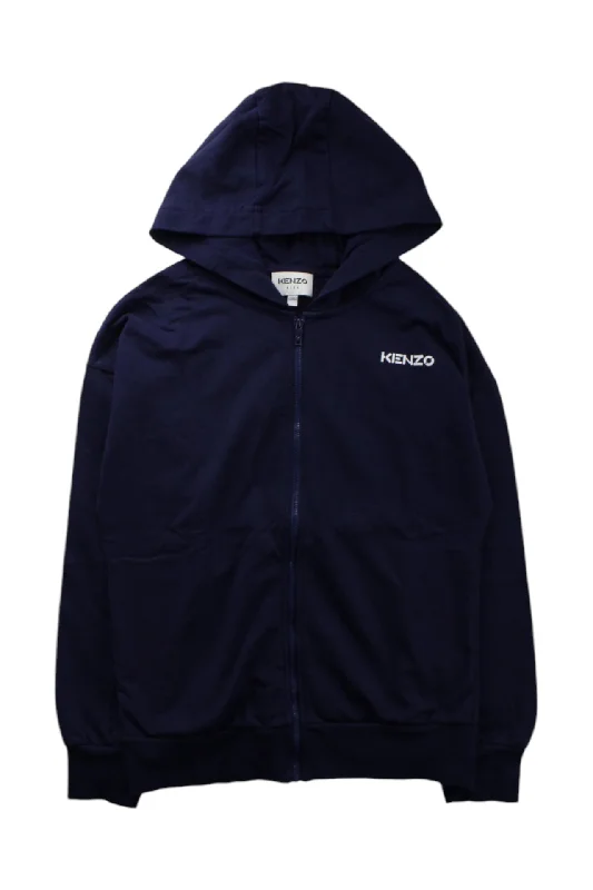 Kenzo Hooded Zippered Sweatshirt 12Y