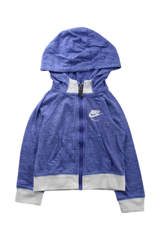 Nike Hooded Zippered Sweatshirt Size 3T