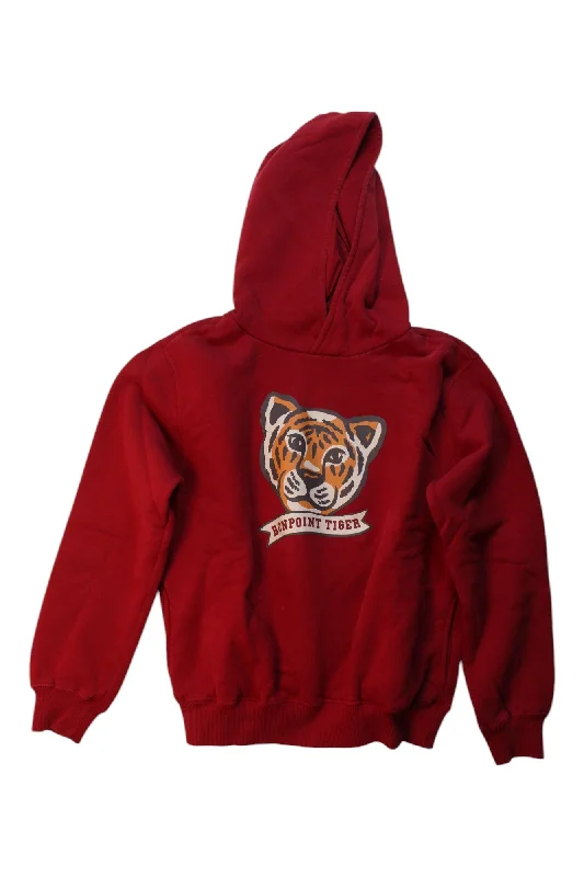 Bonpoint Tiger Hooded Sweatshirt 12Y