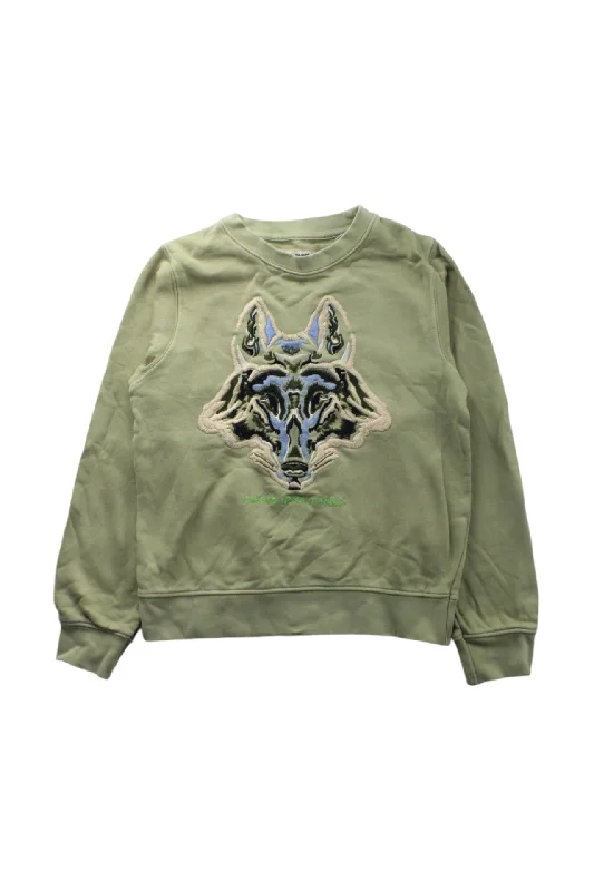 Zadig & Voltaire Embroidered Wolf Sweatshirt 8Y