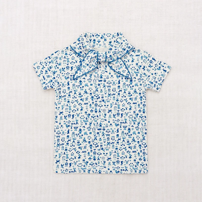 Pima Cotton Scout Tee - Marzipan Country Walk