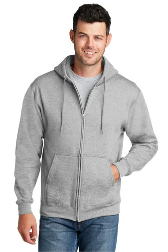 Port & Company® PC78ZH Core Fleece Full-Zip Hooded Sweatshirt