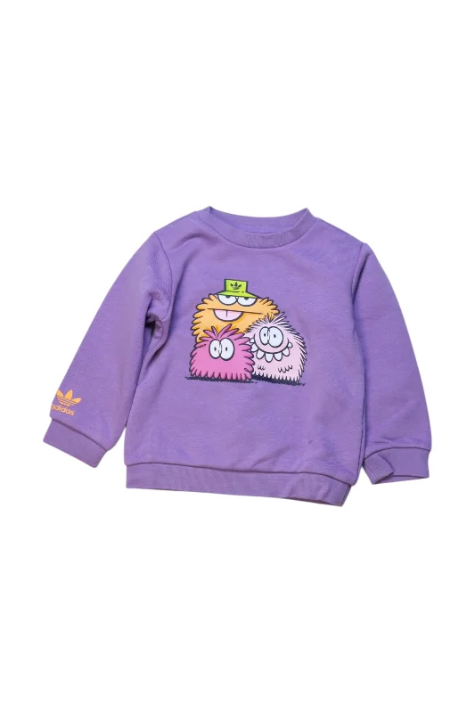 Adidas Fuzzy Character Crewneck Sweatshirt 6-12M