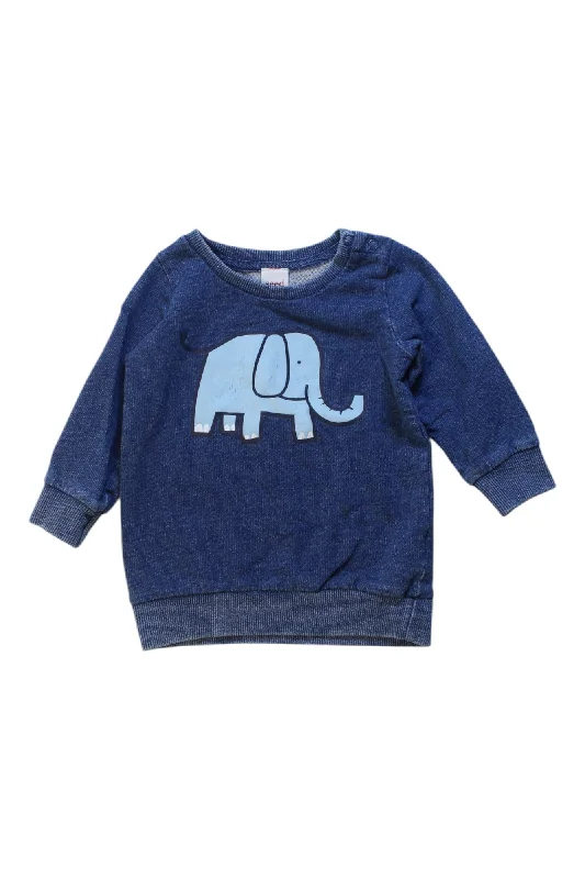 Seed Elephant Crewneck Sweatshirt 6-12M