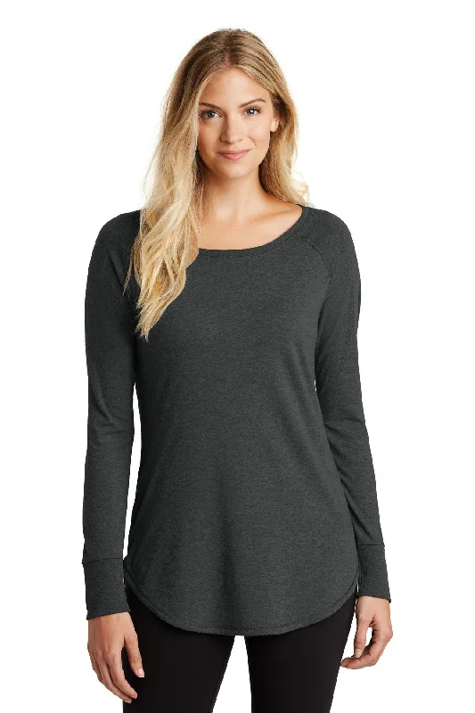 District Women's Perfect Tri Long Sleeve Tunic Tee. DT132L