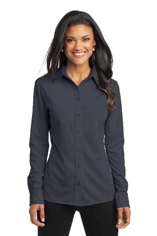 Port Authority Ladies Dimension Knit Dress Shirt. L570