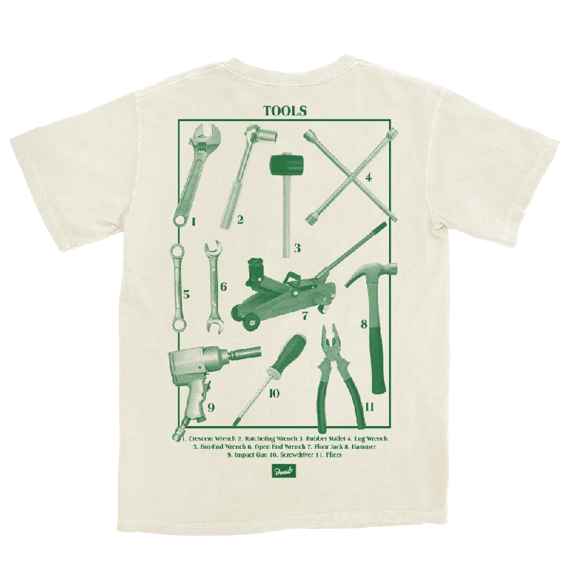 Tools T-Shirt - Natural