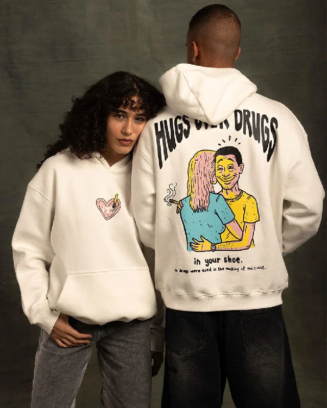 Hugs Over Drugs Hoodie