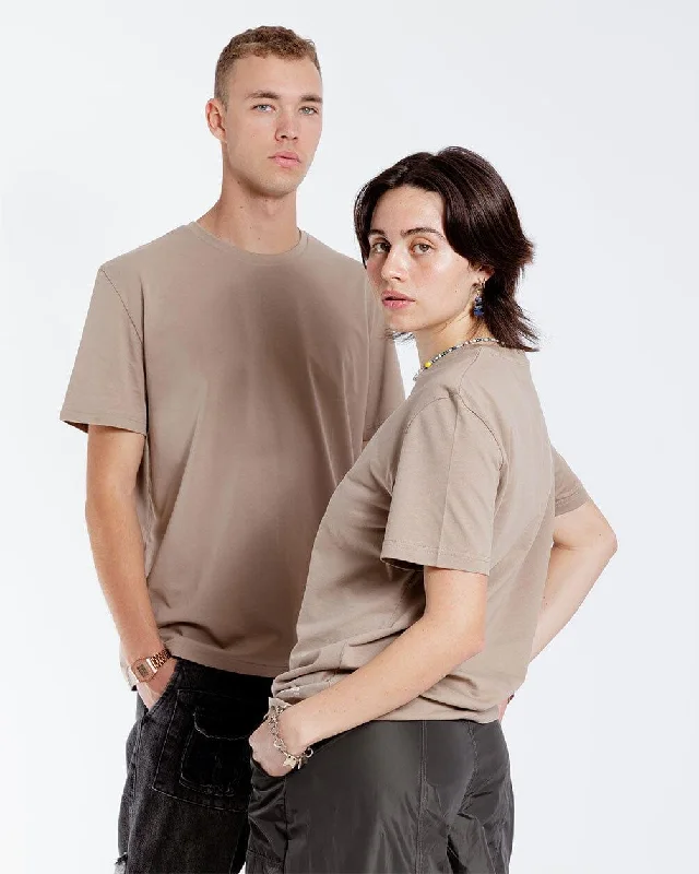 Khaki Basic Regular Tee