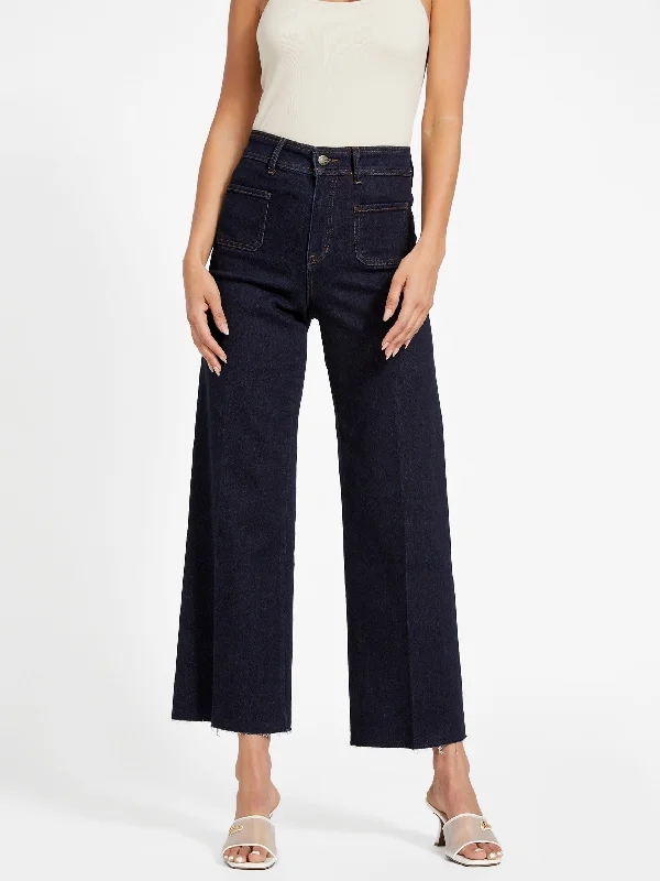 Sandrina High-Rise Wide-Leg Jeans