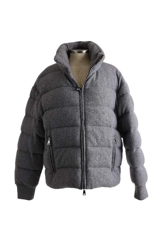 Cayeux Wool Quilted Down Puffer Jacket