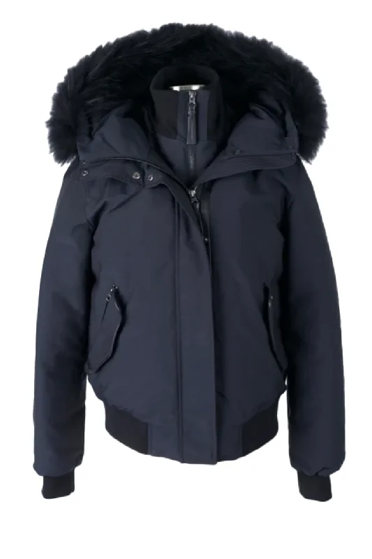 Down Puffer Jacket W/ Fur Trim